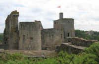 Ch�teau et Maison  Lemot en arri�re plan � droite.