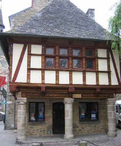 Maison � pans de bois