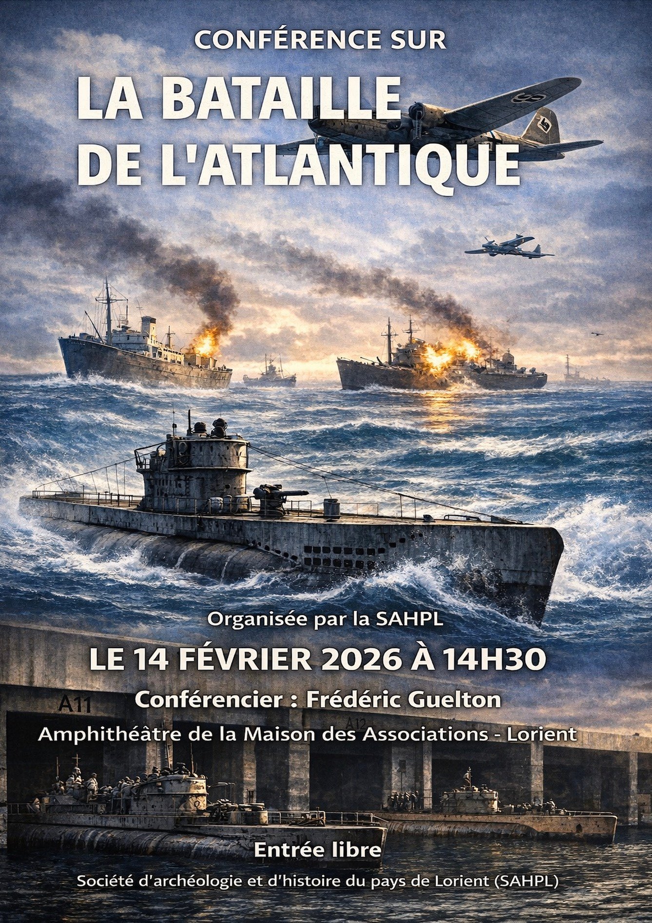 La Bataille de lAtlantique Gueldron F 14 02 2026